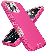 Jelanry Case for iPhone 16 Pro 5G 6.3-inch, Heavy Duty Rugged & Dual-Layer Protection with Port A...