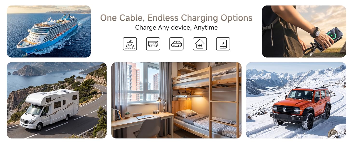 6 in 1 charging cord