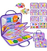 Walenty Busy Board Montessori Toys for Toddler Boy Girl Birthday Gifts, Busy Book Sensory Learnin...