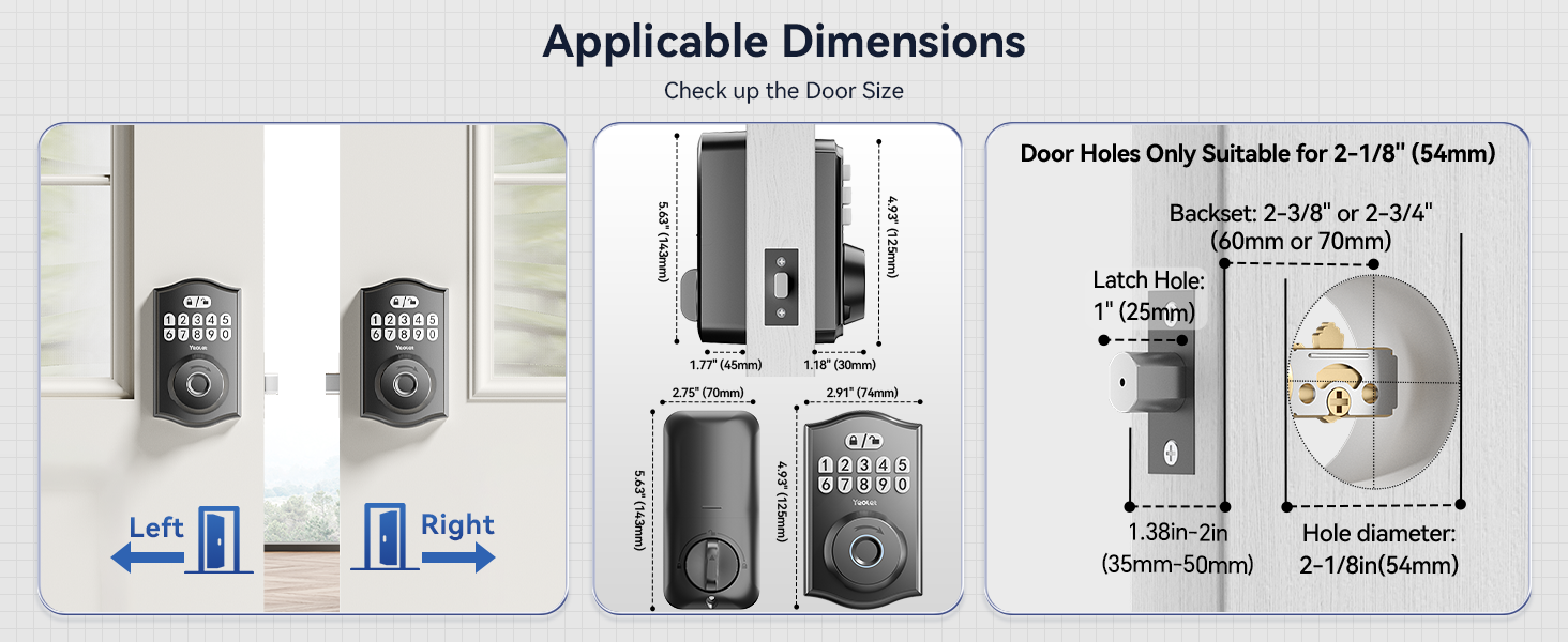 Keyless Entry Door Lock