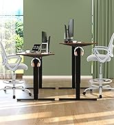 DUMOS Drafting Chair - Ergonomic Tall Office for Standing Desk, Counter with Height Adjustable an...