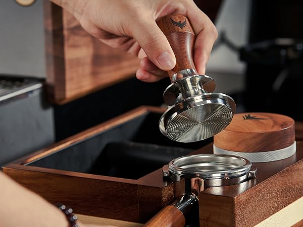 tamper distribution tool bottomless portafilter wdt puck screen barista espresso accessories