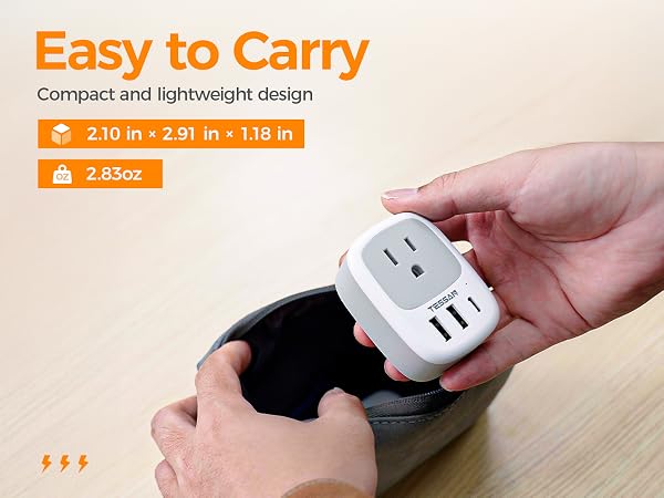 USB charger block