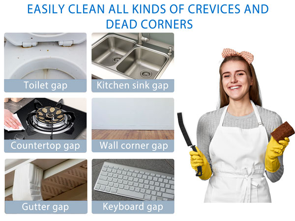 ???4 Dryer Vent Cleaner Kit Refrigerator Coil Cleaning Brush