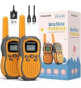 FOREDOM Rechargeable Walkie Talkies for Kids Walkie Talkies Long Range for Boy & Girl Age 3 to 12...