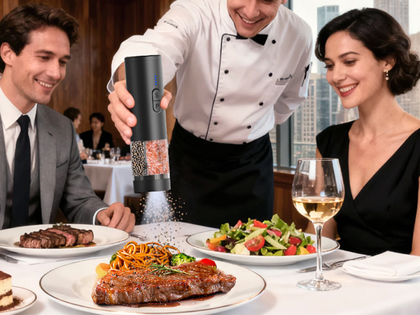 electric salt and pepper grinder
