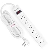 BESTEK 6-Outlet 6 Feet Extension Cord Power Strip 15A 1875W Surge Protector Desktop Charging Stat...