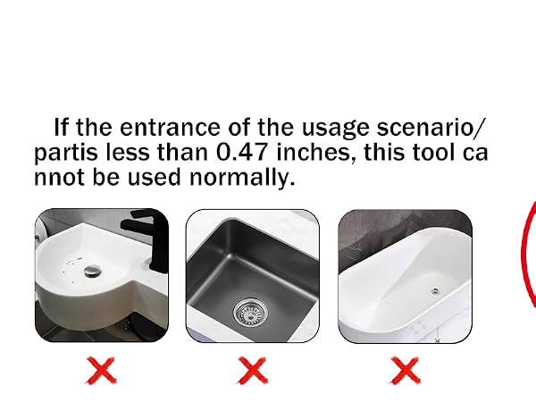 sink snake drain tool
