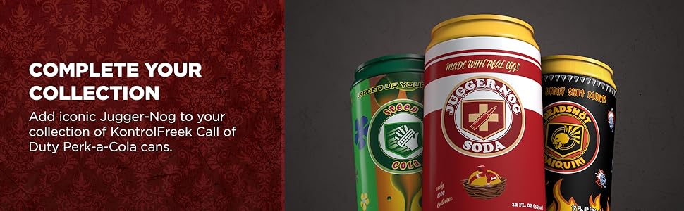 complete your collection add iconic jugger nog to your collection of kontrolfreek cod perk a cola