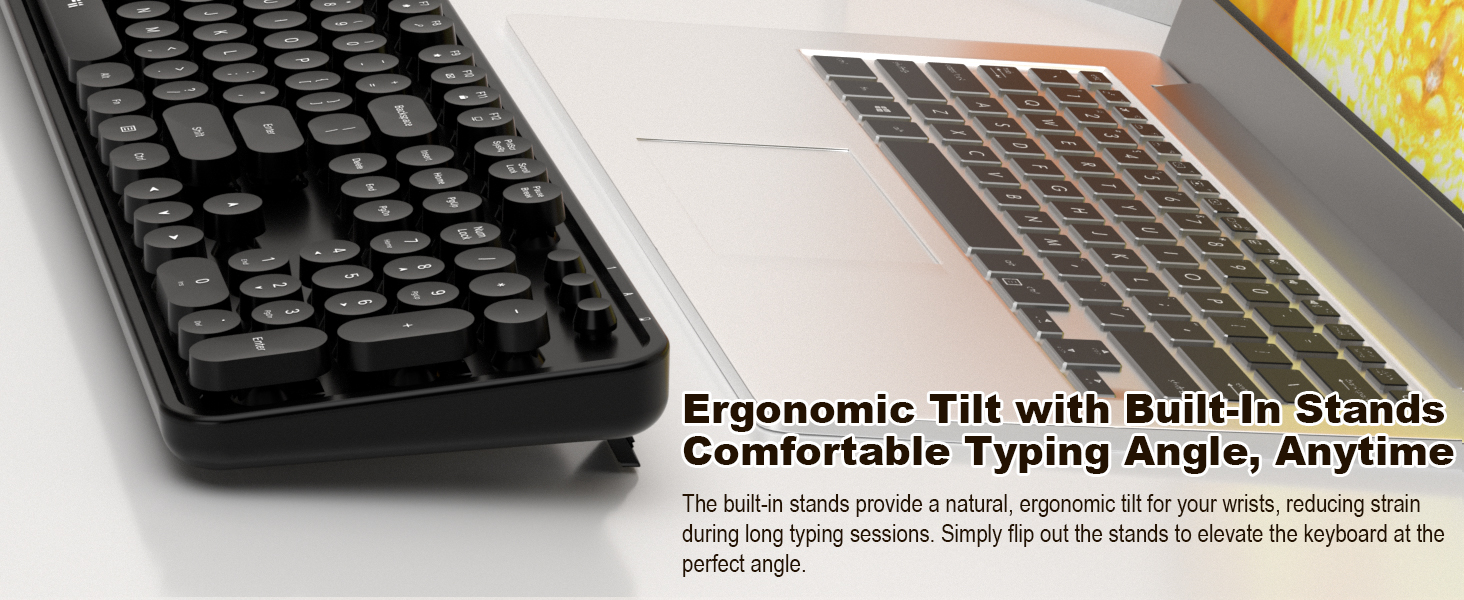 Wireless Keyboard and Mouse Combo