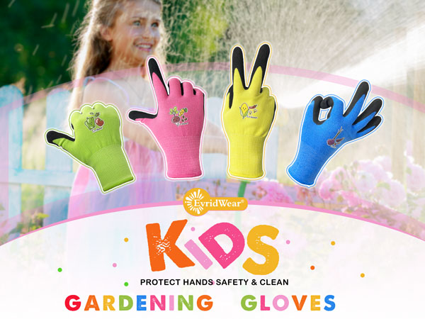 kids gardening gloves