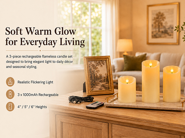 rechargeable candles