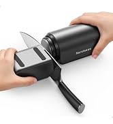 Narcissus Electric Rolling Knife Sharpener, Diamond Rolling Knife Sharpener for Quick Restoring &...