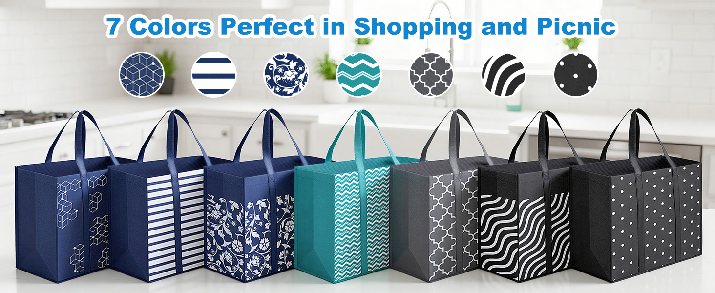 grocery bags reusable shopping bags