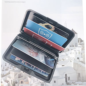 metal credit card holder