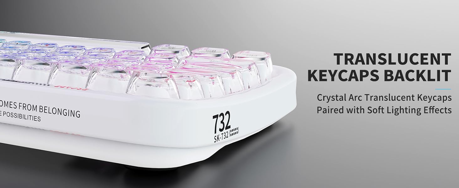 light up keyboard wireless