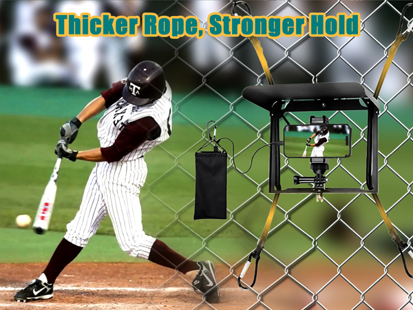phone fence mount for baseball