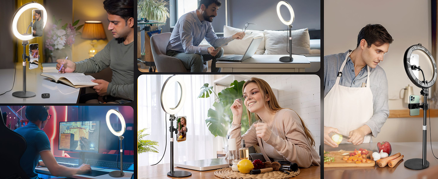 ring light for desk