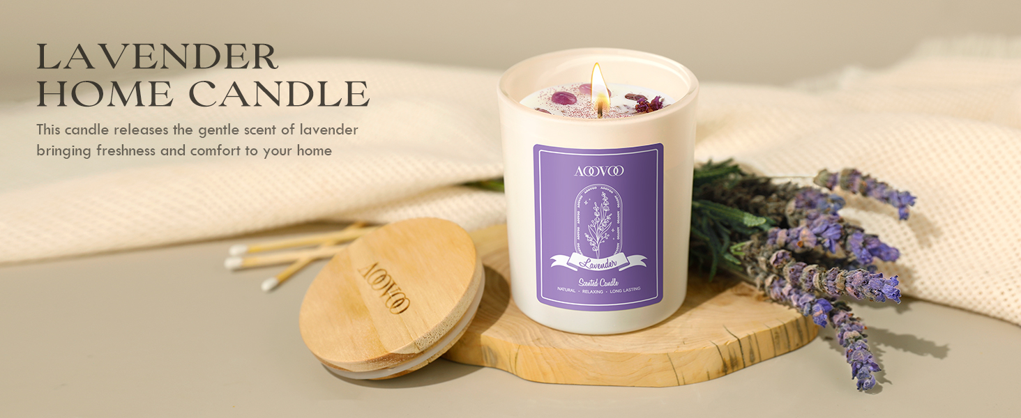Lavender Scented Candles