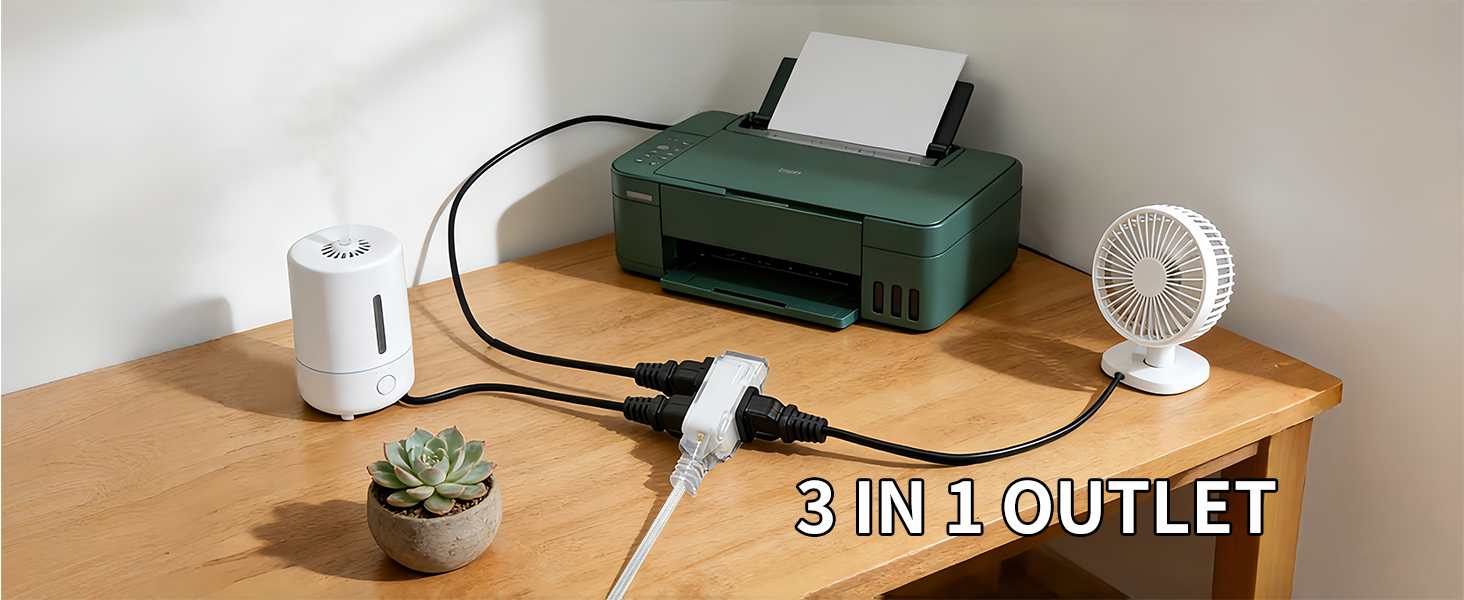 clear extension cords indoor
