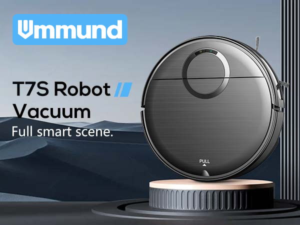 (blue)robot vacuum T7S Display - Phone
