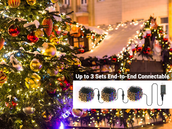 connectable christmas lights