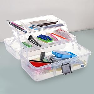 Plastic Craft Organizer Box