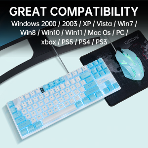 pc keyboard key board led keyboard keyboard wired laptop keyboard usb keyboard and mouse combo