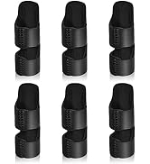 Finger Splint, 6pcs Finger Brace Support Stabilizer for Index, Middle, Ring Fingers Straightening...