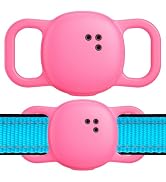 DDJ Cat Collar Case for Tile Life360 Sticker (2024) Tracker, 2-Pack Silicone Anti-Lost Protective...
