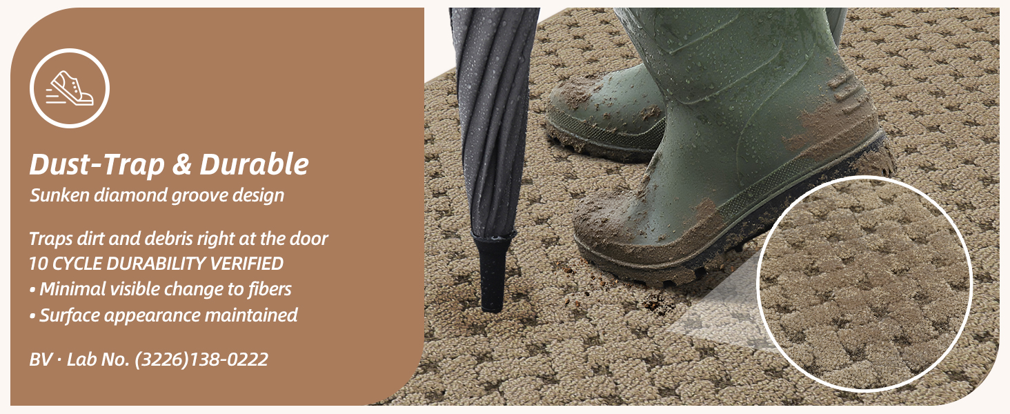 Dirt Trapper Welcome Mat