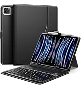 MoKo Universal Tablet Case with QWERTY Keyboard for 9",9.7",10.1",10.2",10.4",10.5",10.9" Tablet,...