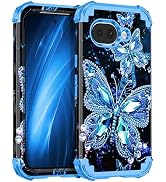 Miqala for Google Pixel 10a Case,Glow in The Dark Three Layer Heavy Duty Shockproof Full Body Pro...