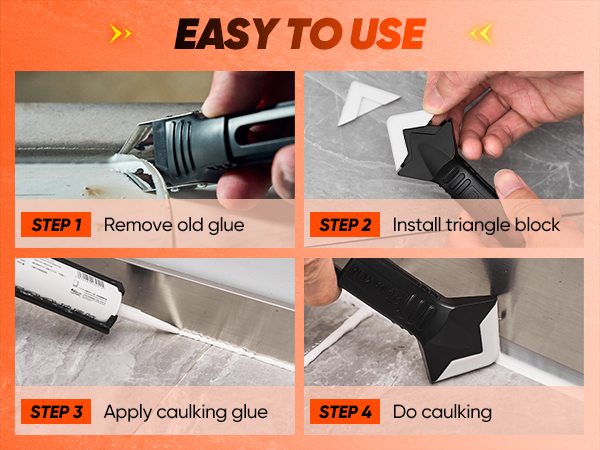 How to Use the Saker Caulking Tool