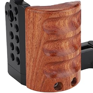 cage with wood handle