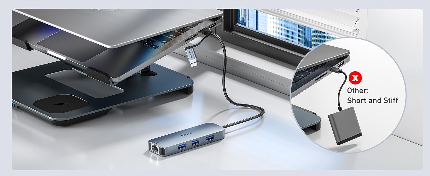 usb port connected to a computer