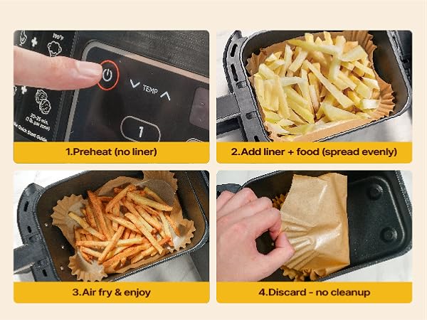Non-Stick Airfryer Liner
