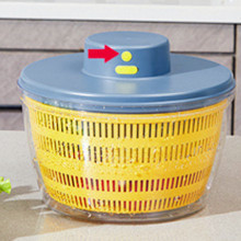 Lettuce Spinner Vegetable Washer with Bowl Colander Basket