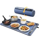 iTRUSOU Electric Warming Tray - Full Surface Heating,Rollable & Portable,Premium Silicone Nano-Ma...