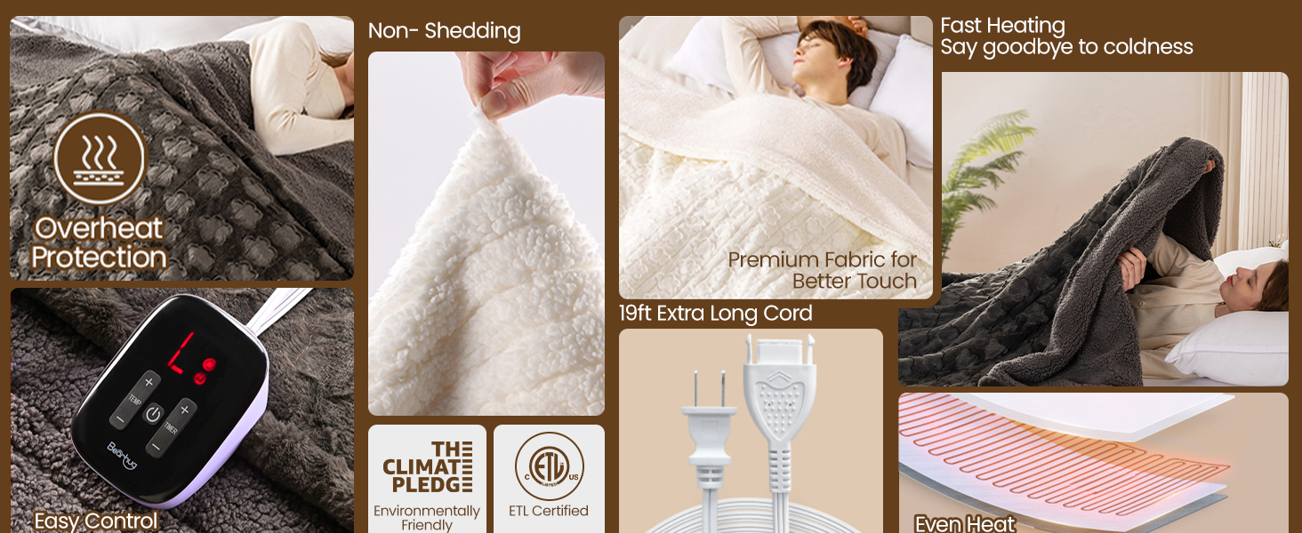 electric blanket twin size