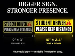 BIGGER SIGN 10*3.4 INCH