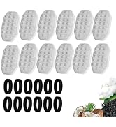 12Pack Cat Water Fountain Filters with 12 Pack Pre-Filter Sponges | for 3.2L/108oz Stainless Stee...