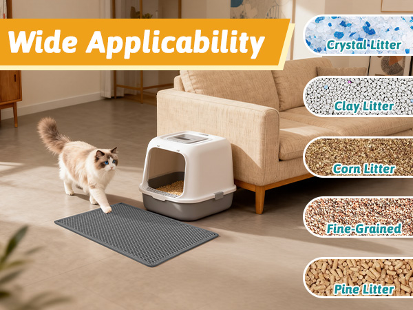 cat litter mat litter trapping mat
