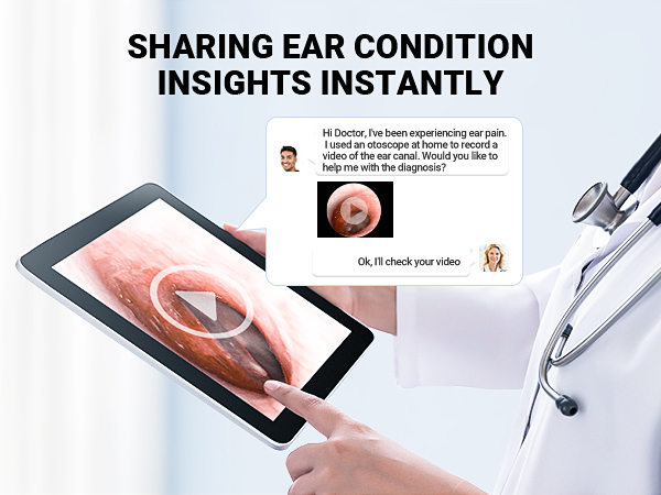 Otoscope with Light Ear Camera Ear Scope Otoscope Camera