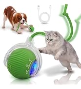 Rechargeable Smart Ball 2.0 Automatic Cat Toy - Interactive Cat Toys for Indoor Cats - Motion Act...