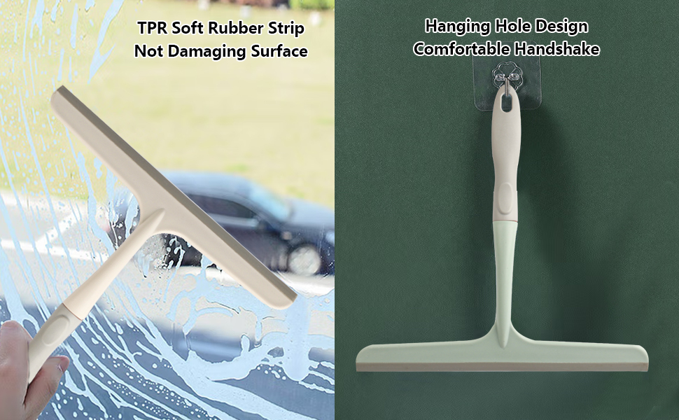squeegee for shower glass
