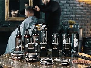 Hair Comb - Shatterproof Premium Carbon Comb for Hair & Beard - Developed by Barbers