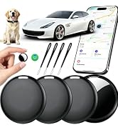 RGIMF GPS Tracker for Vehicles No Subscription for iOS Only - 2 Pack | Undetectable Car Tracker, ...