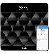 Vitafit Amazing 660lb Smart Bathroom Scale for Body Weight in 0.1lb, High Accuracy Assured by Sca...