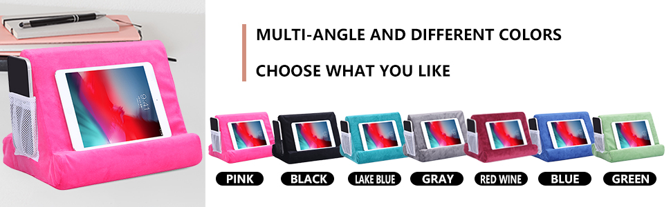 Tablet Stand Multi-Angle Tablet Pad Stand Lazy Holder Stand Soft Pad Stand Tablet Cushion Stand